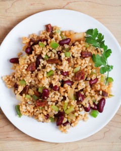 Chorizo and Red Beans Rice