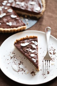 chilled chocolate hazelnut torte