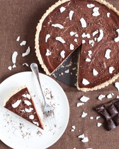 chilled chocolate hazelnut torte