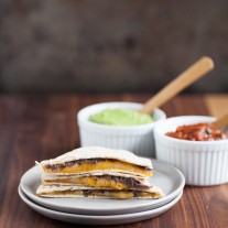 Black bean quesadillas | from Gather & Dine