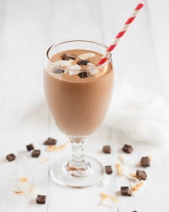Chocolate Milkshake {with raw cacao}