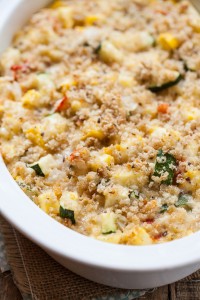 Summer Squash and Manchego Casserole | Gather & Dine
