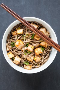Easy Baked Tofu with Soba Noodles | Gather & Dine