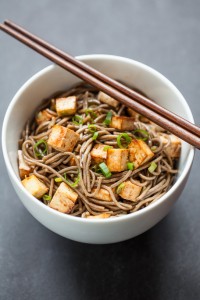 Easy Baked Tofu with Soba Noodles | Gather & Dine