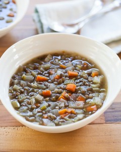 Lentil Vegetable Soup