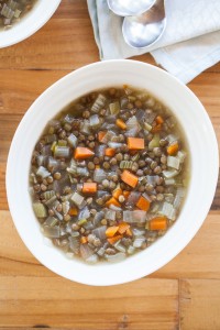 Lentil Vegetable Soup | Gather & Dine