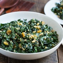 Kale Salad with Toasted Buckwheat and Parmesan | Gather & Dine