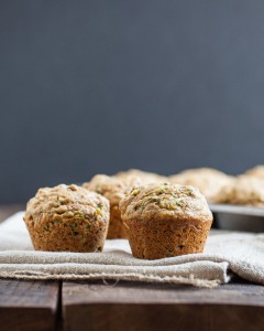Zucchini Raisin Muffins | Gather & Dine