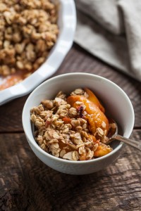 Peach Ginger Crumble | Gather & Dine