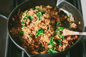 Barley Chorizo Skillet Pie | Gather & Dine