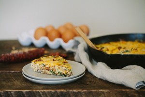 Barley Chorizo Skillet Pie | Gather & Dine