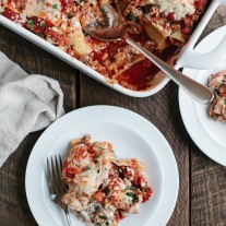 Sausage Swiss Chard Rigatoni