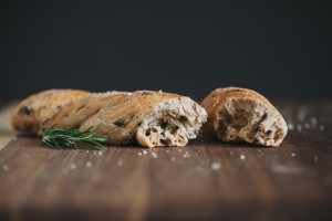 Olive and Rosemary Breadstick Twists