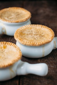Turkey Pot Pie {with Cheddar Crust}