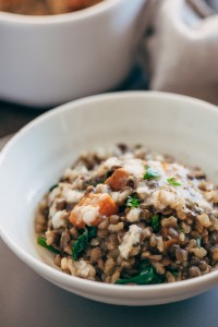 Winter Lentil Rice Casserole | Gather & Dine