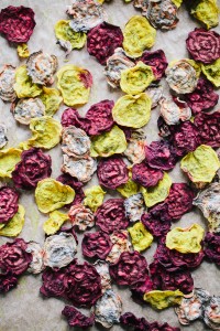 Oven Baked Beet Chips