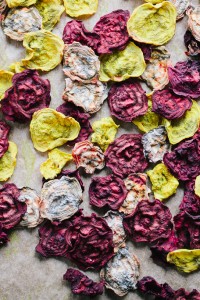 Oven Baked Beet Chips