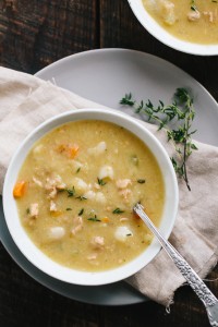 White Bean Chicken Sausage Soup