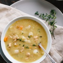 White Bean Chicken Sausage Soup