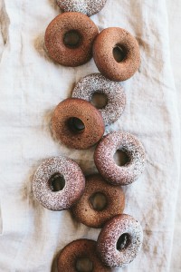 Chocolate Amaretto Baked Donuts | Gather & Dine