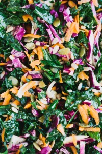 Kale Salad Tortillas with Za'atar Yogurt | Gather & Dine