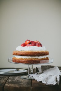 Strawberry Almond Cake | Gather & Dine