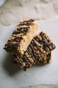 Puffed Amaranth Crispie Bars | Gather & Dine