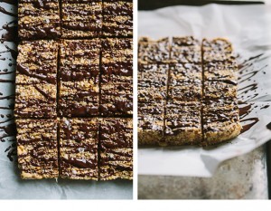 Puffed Amaranth Crispie Bars | Gather & Dine