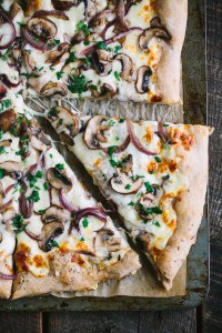 Cremini Fontina Pizza | Gather & Dine