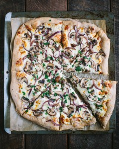 Cremini Fontina Pizza | Gather & Dine
