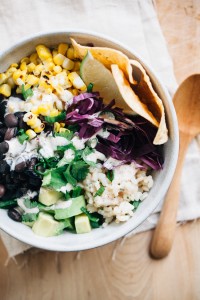 Black Bean Mexican Rice Bowl