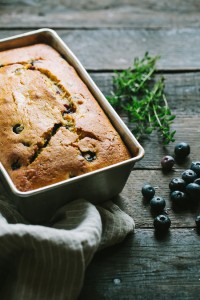 Blueberry Lemon Thyme Bread