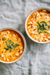 Creamy Tomato Basil Pasta Soup