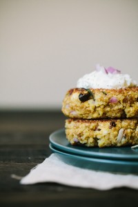 Greek Quinoa Patties