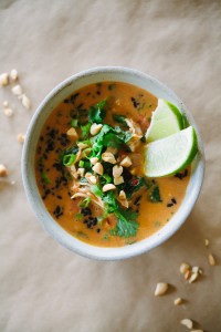 Thai Chicken Forbidden Rice Soup