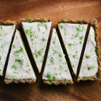 Raw Key Lime Tart