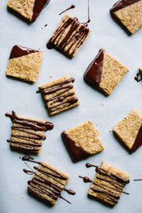 Coffee Pecan Oat Squares