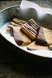 Coffee Pecan Oat Squares