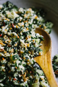 Kale Cauliflower Tabbouleh